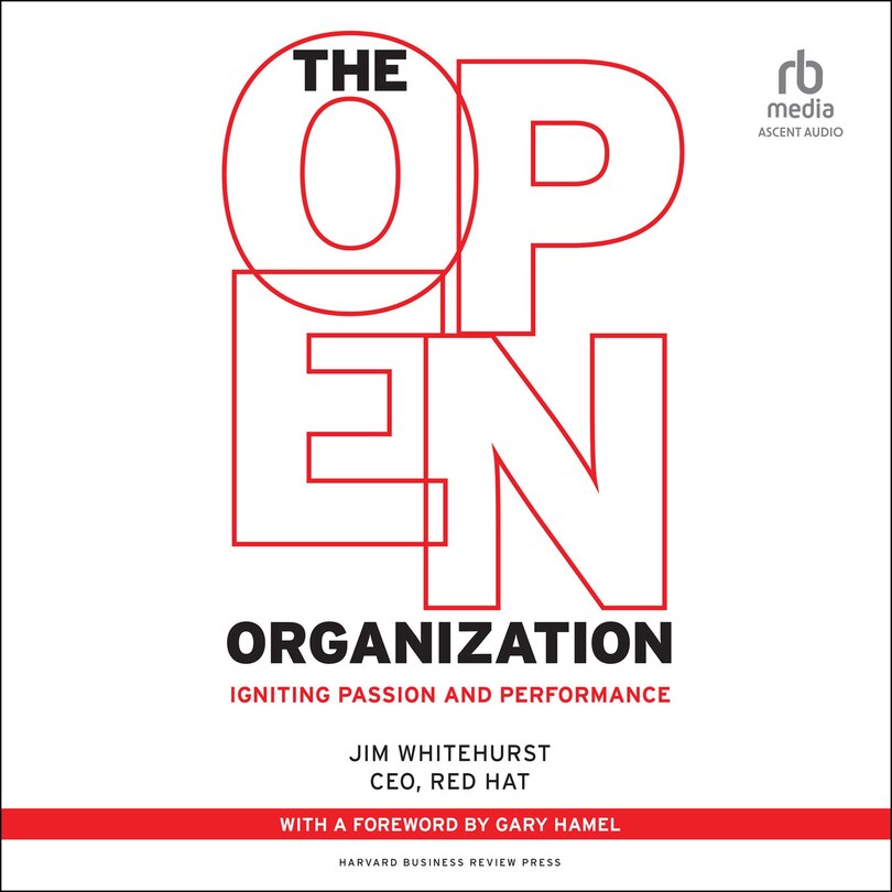 Front cover_The Open Organization