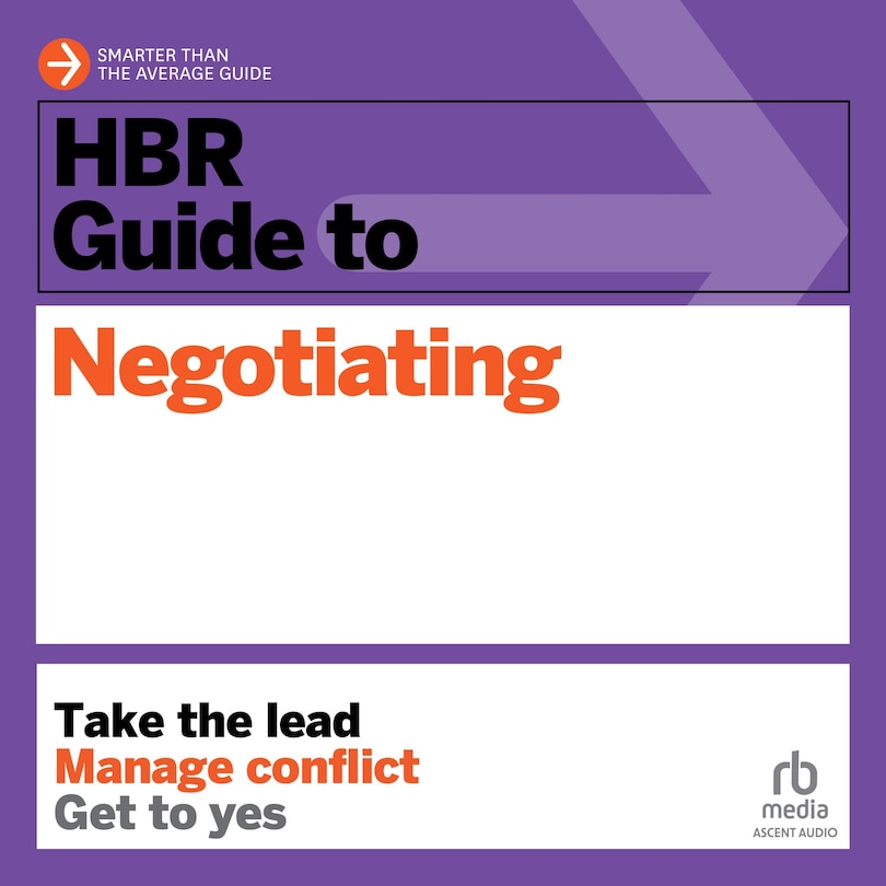 Front cover_HBR Guide to Negotiating