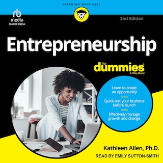 Couverture_Entrepreneurship For Dummies, 2nd Edition