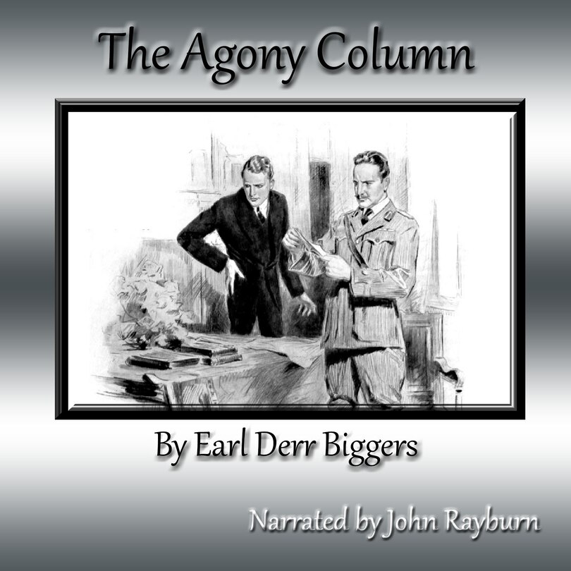 Front cover_The Agony Column