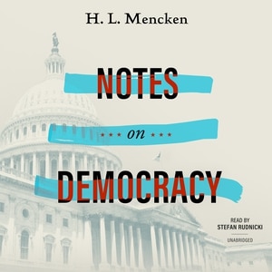 Front cover_Notes on Democracy