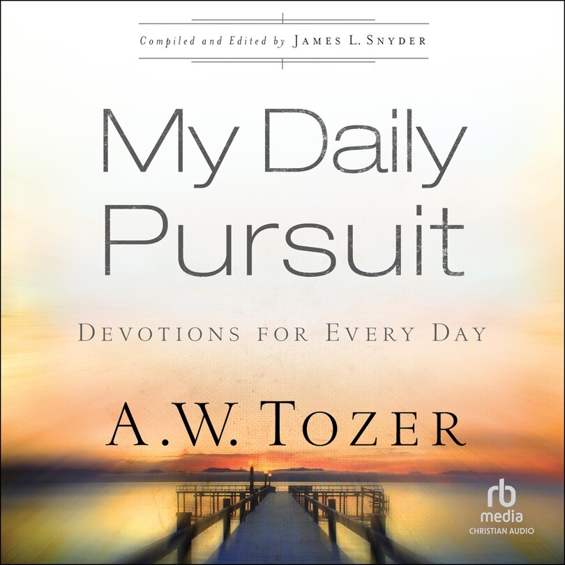 Front cover_My Daily Pursuit