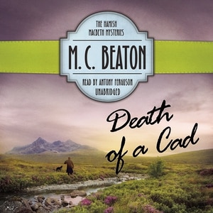 Front cover_Death of a Cad