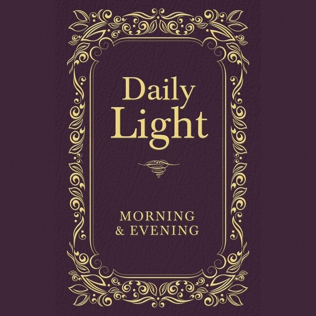 Front cover_Daily Light: Morning and Evening