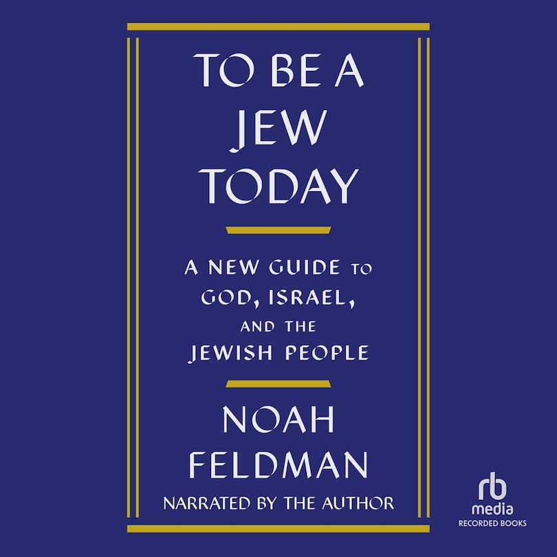 Front cover_To Be a Jew Today
