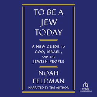 Front cover_To Be a Jew Today