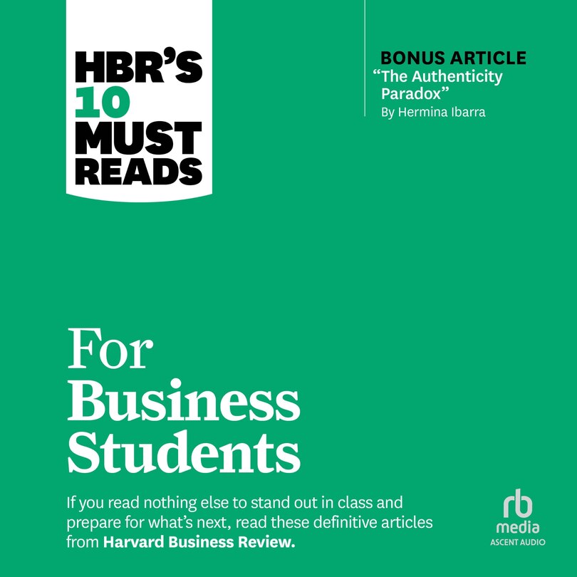 Front cover_HBR's 10 Must Reads for Business Students