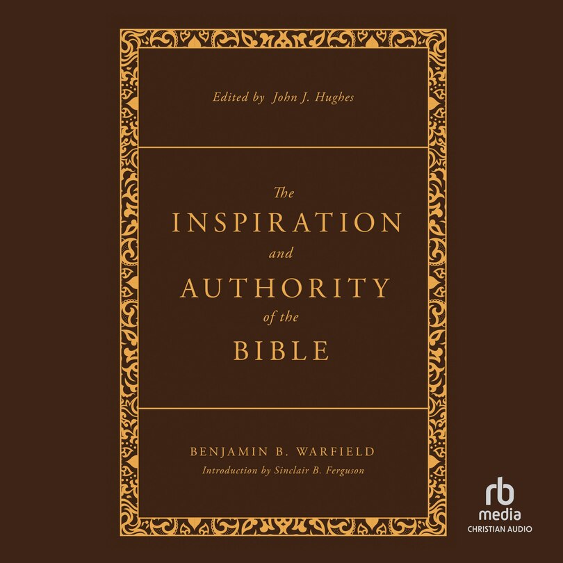 Front cover_The Inspiration and Authority of the Bible