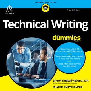 Couverture_Technical Writing For Dummies, 2nd Edition