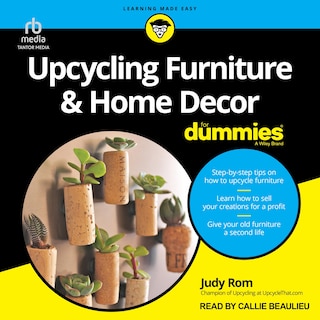 Front cover_Upcycling Furniture & Home Decor For Dummies