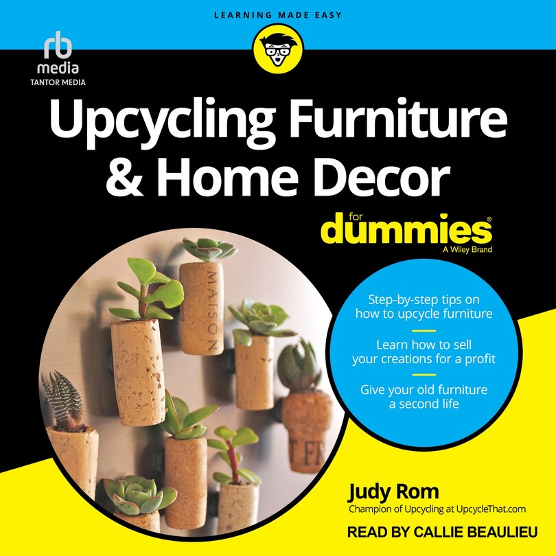Couverture_Upcycling Furniture & Home Decor For Dummies