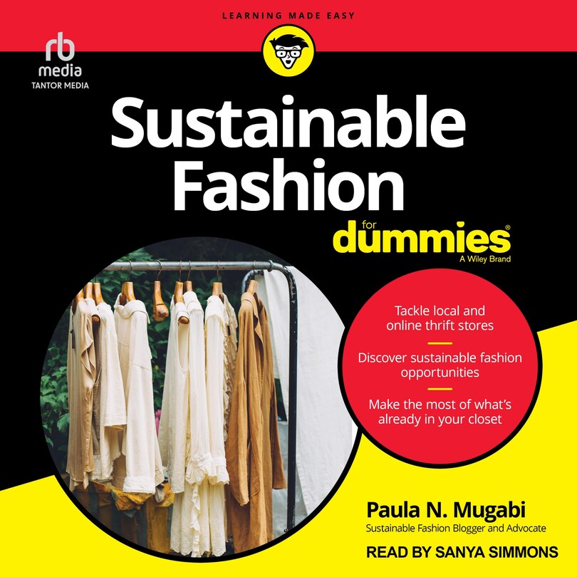 Couverture_Sustainable Fashion For Dummies