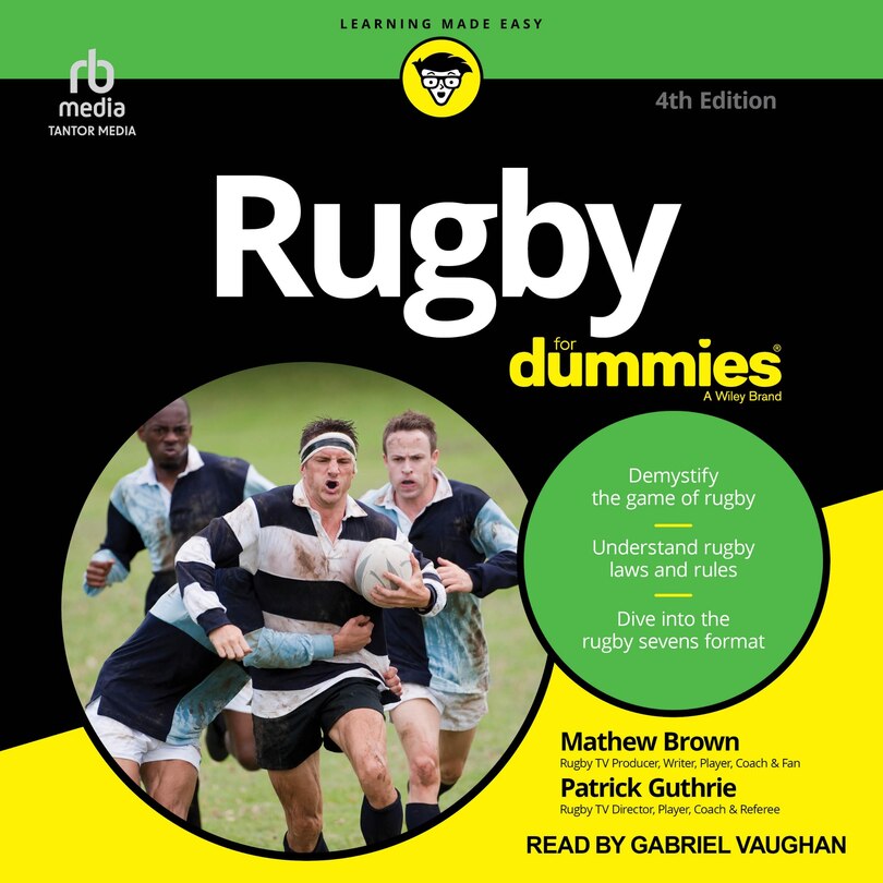 Front cover_Rugby For Dummies, 4th Edition