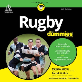 Front cover_Rugby For Dummies, 4th Edition