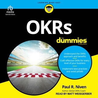 Front cover_OKRs For Dummies