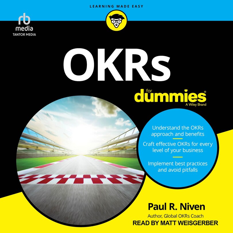 Front cover_OKRs For Dummies