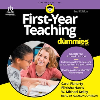 Couverture_First-Year Teaching For Dummies, 2nd Edition