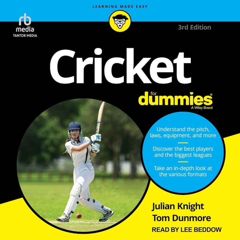 Couverture_Cricket For Dummies, 3rd Edition