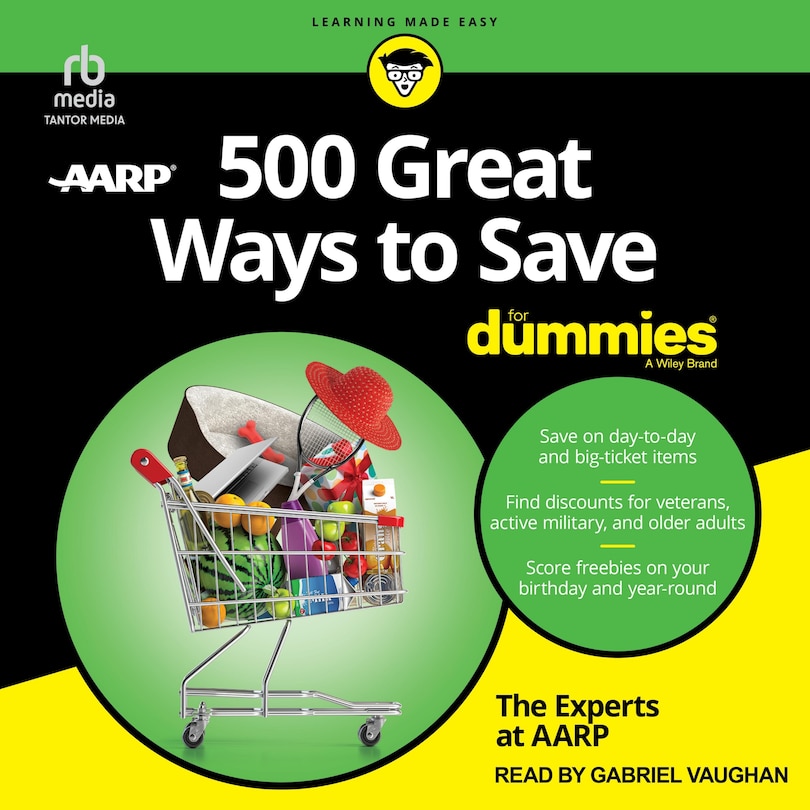 Front cover_500 Great Ways to Save For Dummies