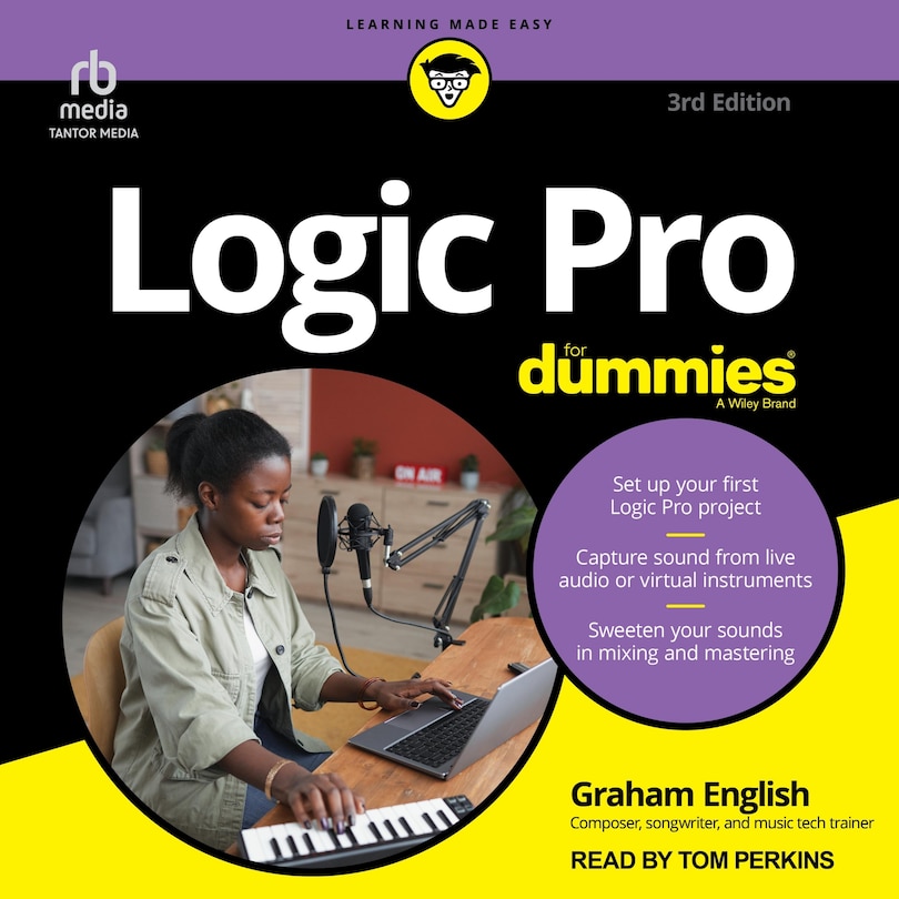 Couverture_Logic Pro For Dummies, 3rd Edition