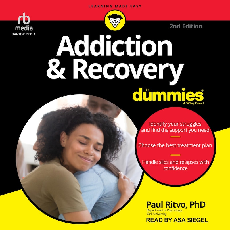 Front cover_Addiction & Recovery For Dummies, 2nd Edition