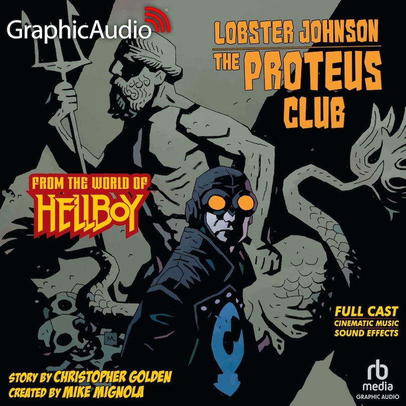Front cover_Lobster Johnson: The Proteus Club [Dramatized Adaptation]