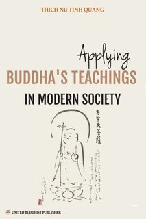 Front cover_Applying Buddha's Teachings in Modern Society