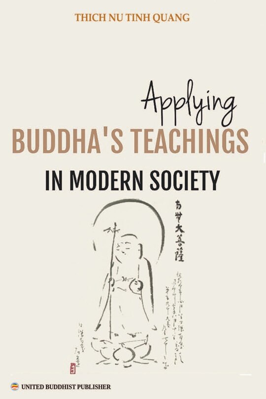 Front cover_Applying Buddha's Teachings in Modern Society