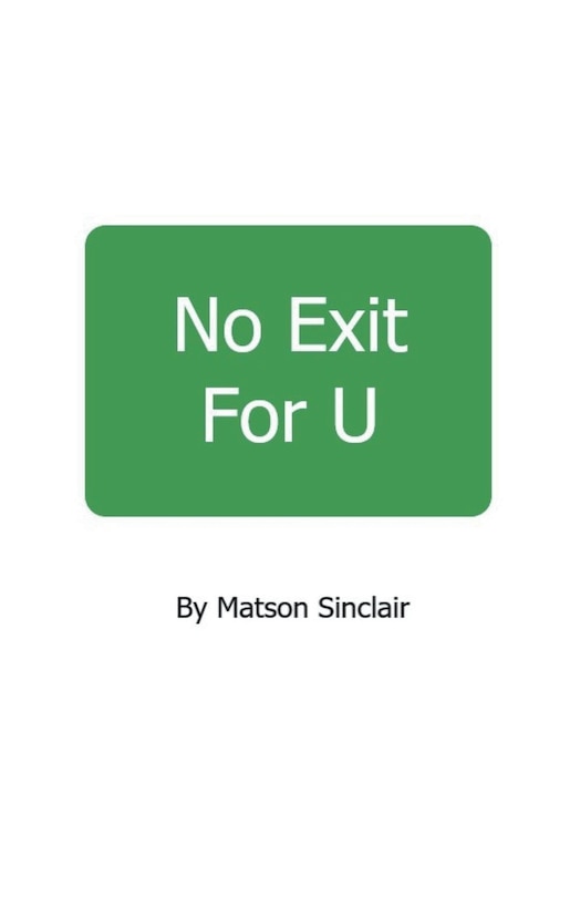 Couverture_No Exit For U