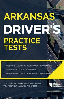Front cover_Arkansas Driver's Practice Tests