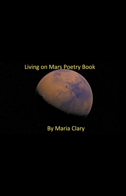 Front cover_Living on Mars Poetry Book