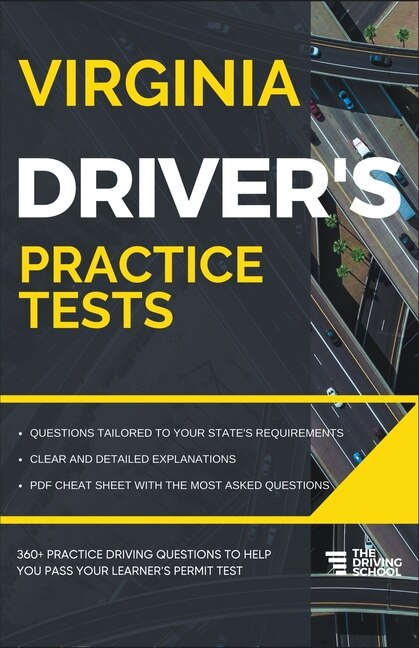 Front cover_Virginia Driver's Practice Tests