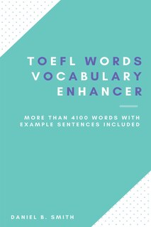 Front cover_TOEFL Words - Vocabulary Enhancer