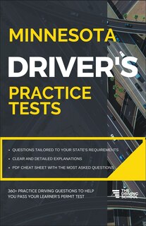Front cover_Minnesota Driver's Practice Tests