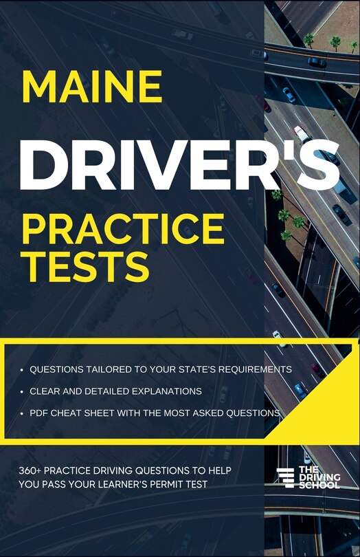 Front cover_Maine Driver's Practice Tests