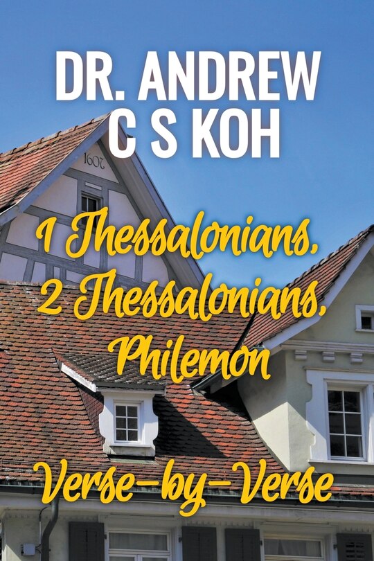 Front cover_1 Thessalonians, 2 Thessalonians, Philemon
