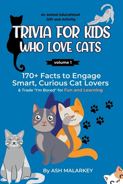 Front cover_Trivia For Kids Who Love Cats