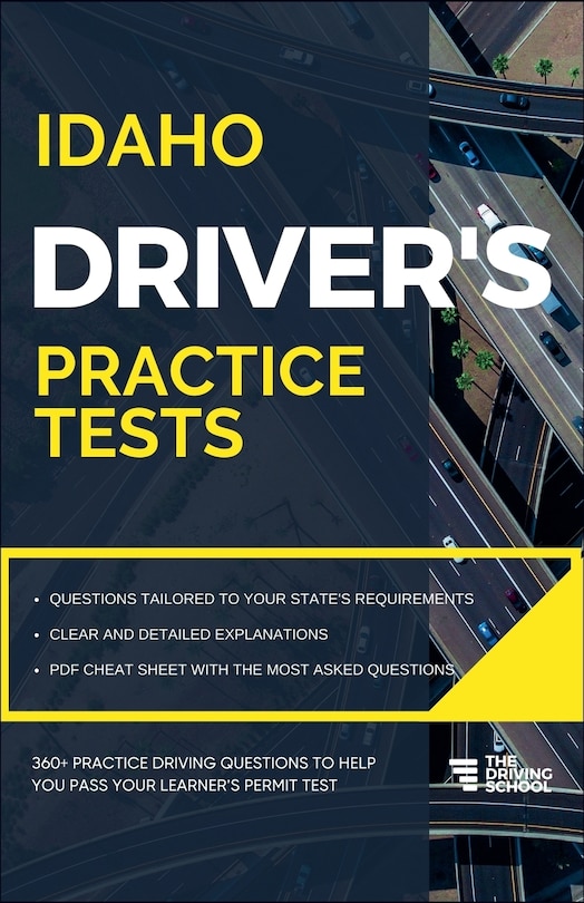 Front cover_Idaho Driver's Practice Tests