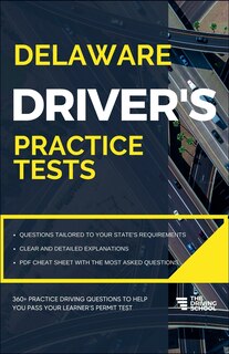 Front cover_Delaware Driver's Practice Tests