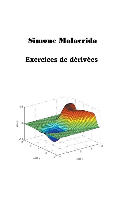 Couverture_Exercices de dérivées