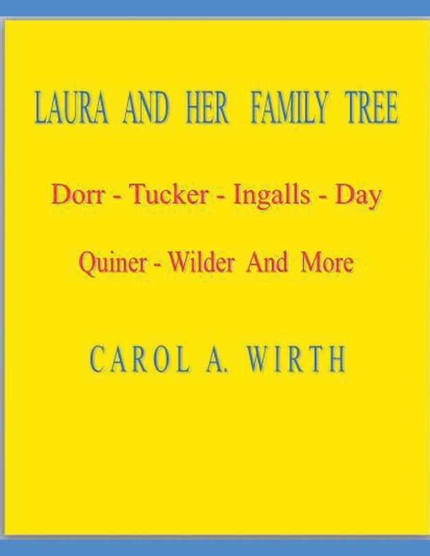 Front cover_Laura and Her Family Tree