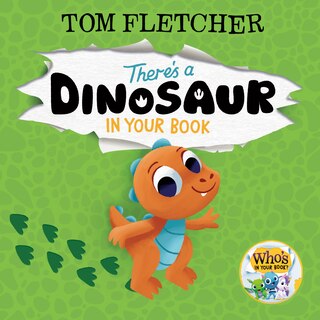 Front cover_There's a Dinosaur in Your Book