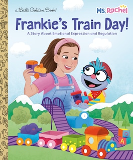 Front cover_Frankie's Train Day! (Ms. Rachel)