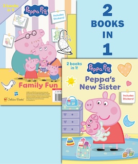 Front cover_Peppa's New Sister/Family Fun (Peppa Pig)