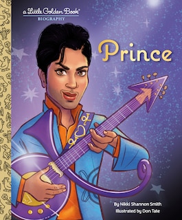 Front cover_Prince: A Little Golden Book Biography