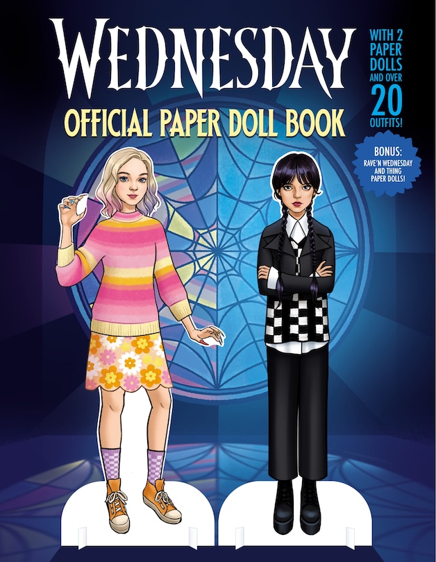 Front cover_Wednesday: Official Paper Doll Book