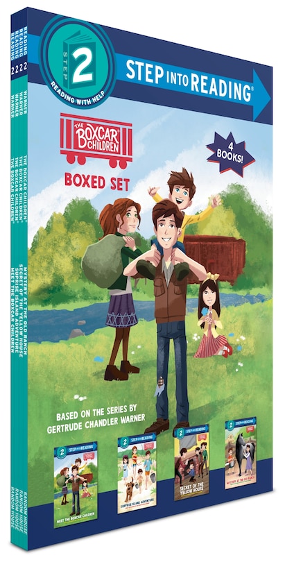 Front cover_Boxcar Children Step into Reading Boxed Set #1