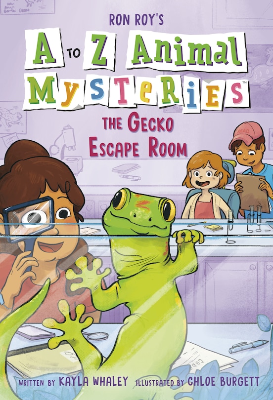 Couverture_A to Z Animal Mysteries #7: The Gecko Escape Room