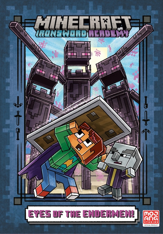 Front cover_Eyes of the Endermen! (Minecraft Ironsword Academy #4)