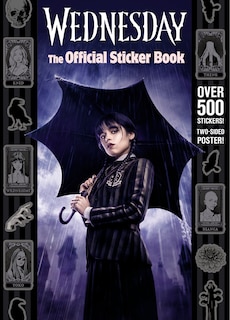Couverture_Wednesday The Official Sticker Book